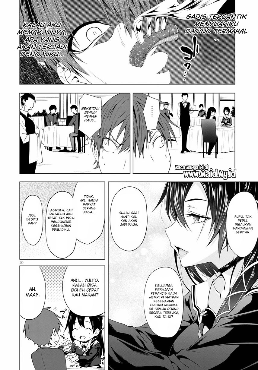 Maou Gakuen no Hangyakusha Chapter 05 Gambar 23